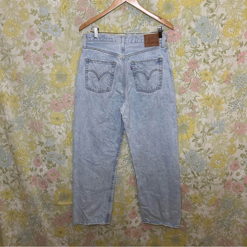 Levi’s Ribcage Straight Ankle light wash jeans no stretch size 30